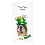 Irish Bulldog Photo Card