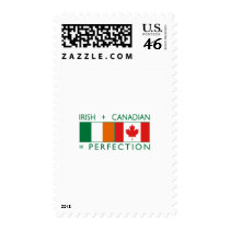 Irish Canadian Heritage Flags 2 postage