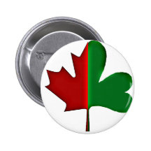 Irish Canadian Pins