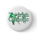 Irish Catholic Gothic Cross buttons by bbdesignsco Irish Catholic Gothic Cross buttons