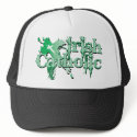Irish Catholic Gothic Cross hats by bbdesignsco Irish Catholic Gothic Cross hats