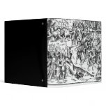 Irish Cattle Raid on an English Plantation 3 Ring Binder