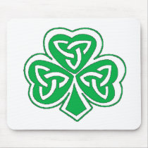 IRISH CELTIC CLOVER MOUSEPADS
