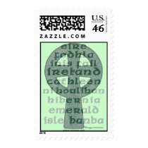 Irish Celtic Cross Stamp