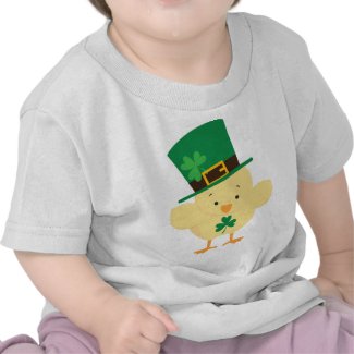 Irish Chick St Patricks Day Baby Tee
