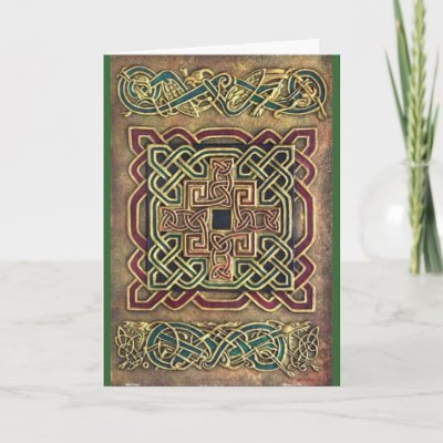 Irish Christmas Blessing Greeting Card