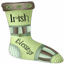 Irish Christmas Ornament photo sculptures