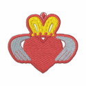 Irish Claddagh embroidered shirts
