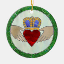 Irish Claddagh Ornament
