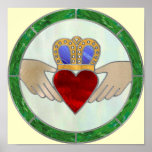 Irish Claddagh posters