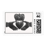 Irish Claddagh Symbol of Love Postage Stamp
