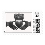 Irish Claddagh Symbol of Love Postage Stamp
