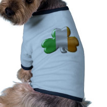 irish clover pet tee shirt