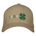 Irish Clover Embroidered Hat embroidered hats