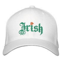 Irish clover Ireland flag Eire Embroidered cap embroidered hats by IrishT Irish clover Ireland flag Eire Embroidered cap embroidered hats
