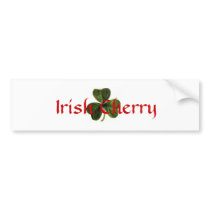 Irish_clover, Irish Cherry bumper stickers