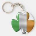 irish clover key chains