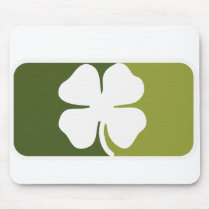 Irish Clover Mouse Pads