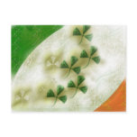 irish clover postcard