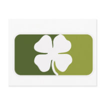 Irish Clover Postcard