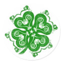 Irish Clover Sticker by StudioAG Irish Clover Sticker