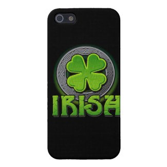 Irish Clover Type iPhone 5 Covers