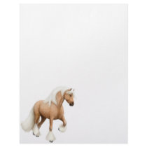 Irish Cob Horse Letterhead