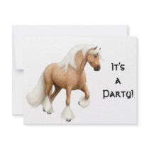 Irish Cob Party Invitation