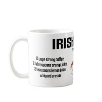Irish Coffee Cup mugs by touchministry Irish Coffee Cup mugs