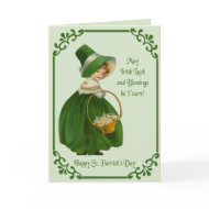 Irish Colleen card