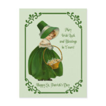Irish Colleen Postcard by Memory_Lane Irish Colleen Postcard