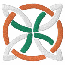 Irish Colors Celtic Knotwork Design 3 Pattern