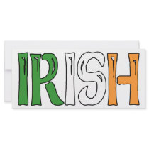Irish Colors rack cards
