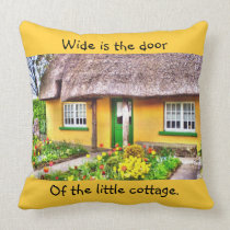 Irish Cottage Pillow pillows