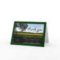 Irish countryside thank you card