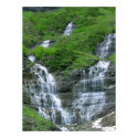 Irish Countryside Waterfall Poster posters