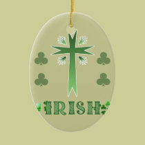 Irish Cross Ornament