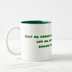 Irish cup mugs