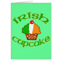 Irish Cupcake cards by greenbaby Irish Cupcake cards