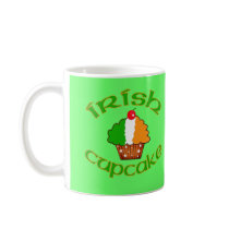 Irish Cupcake Mug