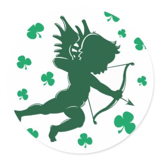 Irish Cupid sticker