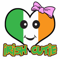 irish cutie smiley heart photo sculptures