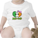 irish cutie smiley heart t-shirts by doonidesigns irish cutie smiley heart t-shirts