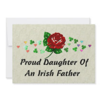 Irish Dad Custom Invite