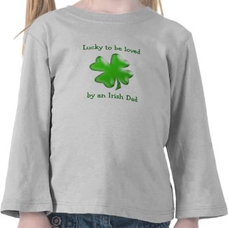 Irish Dad Love Kids Shirt
