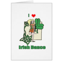 Irish dance heart cards