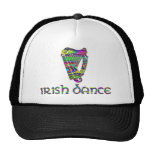Irish Dance Rainbow Colors Harp of Ireland Hat at Zazzle