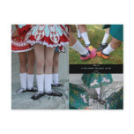 Irish Dance Soft Shoes Postcard