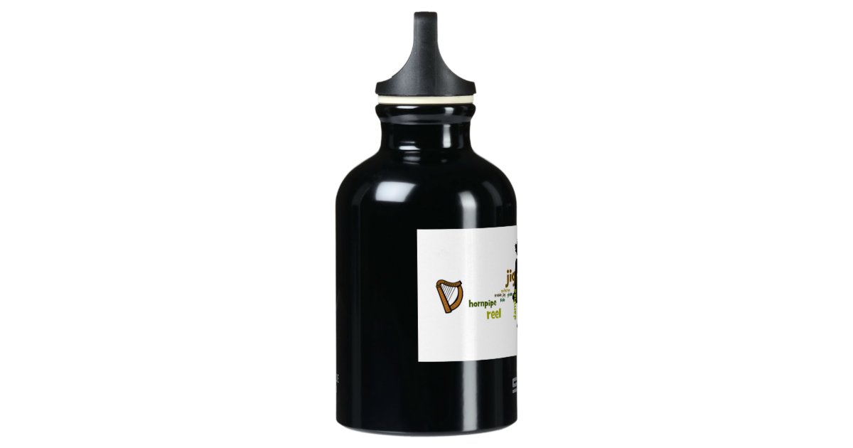 Irish Dance Wordle SIGG Traveler 0.3L Water Bottle  Zazzle