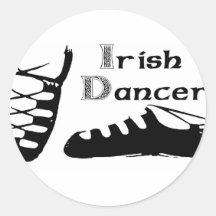 Irish Dancer Ghillies Stickers